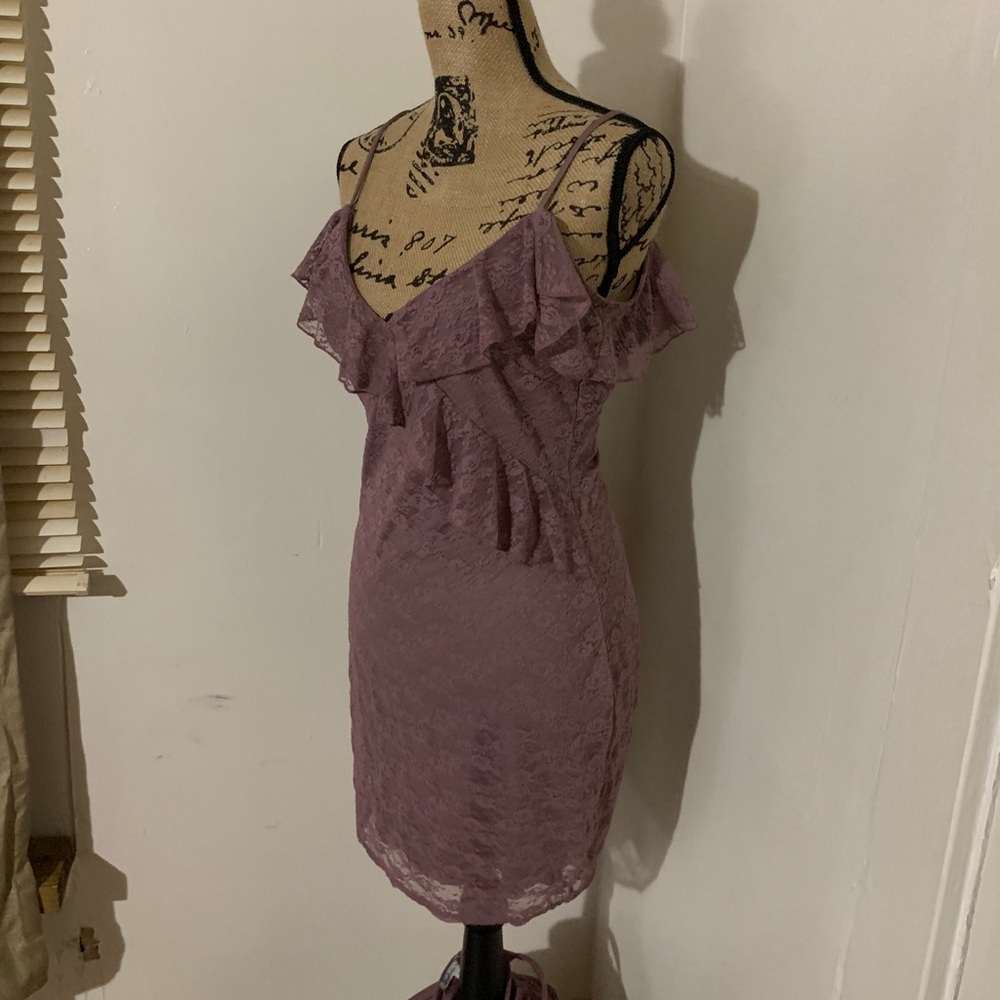 Purple dress